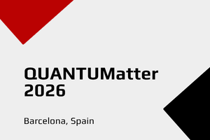 Quantum Design Oxford at the Quantum Matter International Conference & Expo (QUANTUMatter2026)