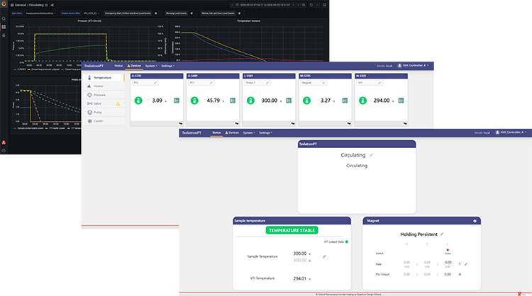 DECS control software